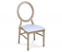 "Louis" Catering Chair - Trasparent Back