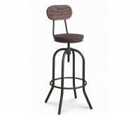 "Factory" Old Style Metal High Stool